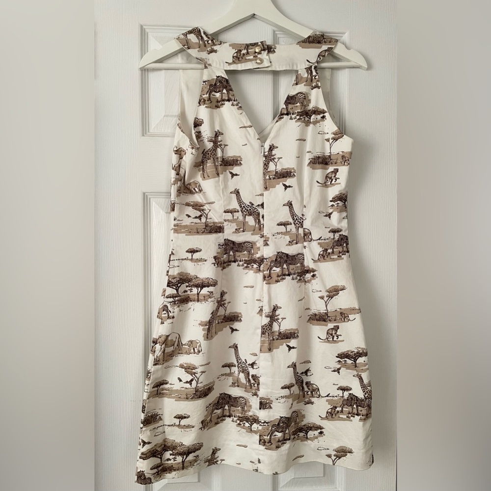 Banana Republic Safari Print Shift Dress